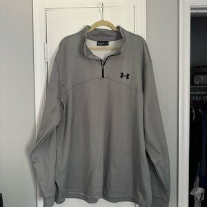 Under Armour Gray Quarter-Zip Top men’s 4XL